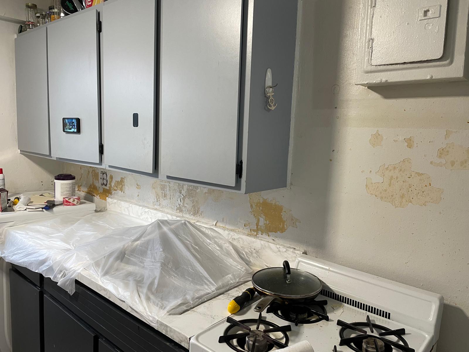 Kitchen before